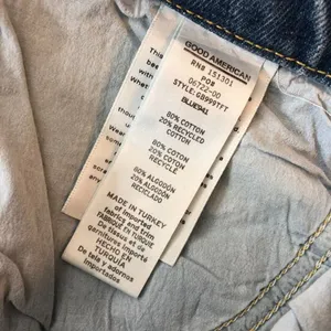 Good American Womens Good Boy Jeans High Rise Split Cuff Blue941 12/31 thumbnail 6
