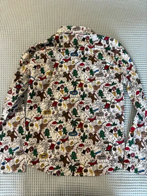 Men’s Hollister Christmas Button Down Shirt thumbnail 3