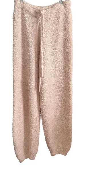 SKIMS | Cozy Knit Jogger Pants in Cherry Blossom | Size Large/ XL thumbnail 1