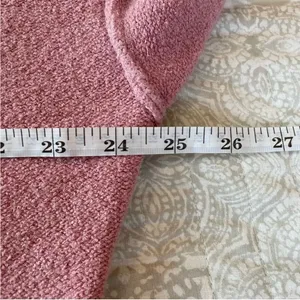 Free People Take Me Places Pink Oversized V-Neck Sweater Extra Small thumbnail 14