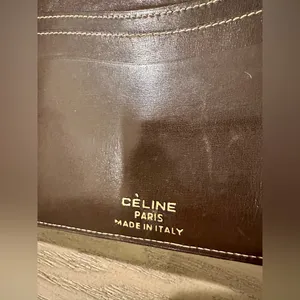 Vintage Celine Carriage Tri-Fold Long Wallet thumbnail 8