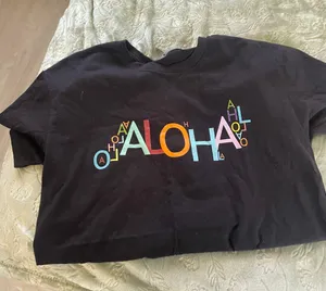 Aloha Graphic Tee Black Size M thumbnail 3