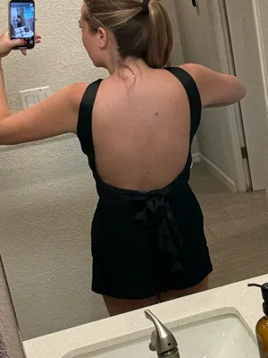 Zara Black Satin Crop Top thumbnail 2