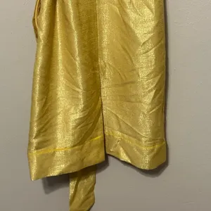 Anthropologie BHDLN There Is‎ Only You and Me Gold bridesmaids dress Size 0 thumbnail 8