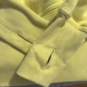 Hoka Women's Yellow Hoodie Sweatshirt thumbnail 5