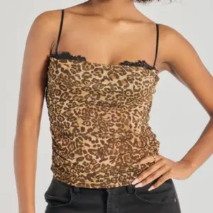 Windsor - Wild Vibes Leopard Print Sleeveless Top thumbnail 1