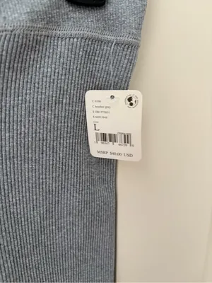 FP Movement Free Throw Shorts in Heather Grey Size Large NWT thumbnail 6