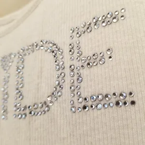 {S} Victoria's Secret I Do 'Bride' Ribbed Tank Top White thumbnail 4