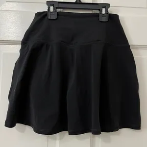 OFFLINE by‎ Aerie Crossover Skort Sz S Black Tennis Golf Pickleball Running thumbnail 6