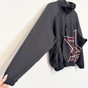 Goldsheep Star Print Quarter Zip Jacket‎ Small Streetwear Athleisure SpaceCore thumbnail 7
