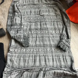 POL Elegant Dark Gray Fully Lined Lace &‎ Crochet Dress size smal thumbnail 11