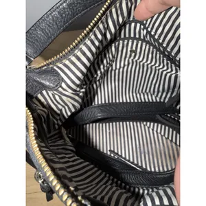 Kate Spade Michaela Chester Street Shoulder Bag Black Pebbled Leather Tassel M thumbnail 12
