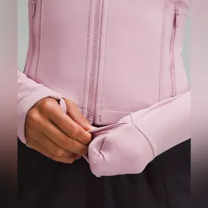 Lululemon Define Cropped Jacket NULU ROSE BLUSH SZ 6  Mint EUC thumbnail 2
