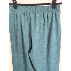 Quince FlowKnit Highrise Boyfriend Performance Joggers Heathered Green XS thumbnail 5