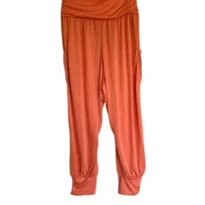NWOT Free People Movement X Free People Victory Harem Pants Orange thumbnail 8