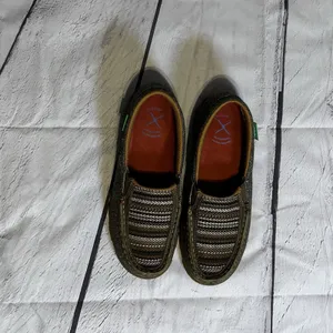 ECO Twisted X Women’s Casual Slip-On Driving Moc WXC0006 Size 9M Dust/Multi thumbnail 3