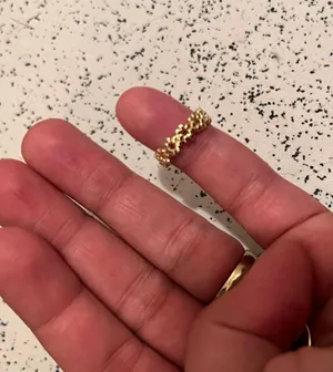 Gold Toe Rings thumbnail 2