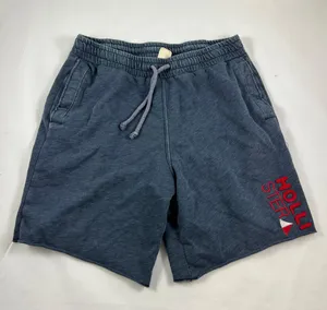Hollister SM Blue Cotton Tie Up Gym Shorts thumbnail 1