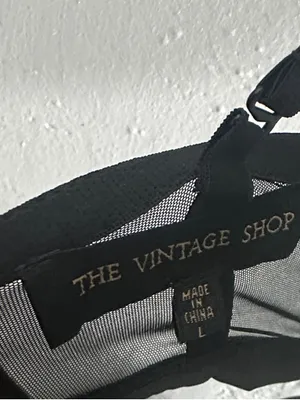 The Vintage Shop Black Tulle Corset Maxi Dress thumbnail 2
