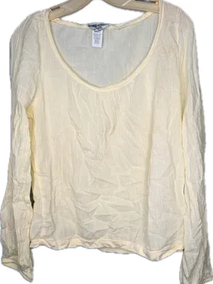 Hard Tail Forever Yellow Cotton Top nwot Size L thumbnail 1