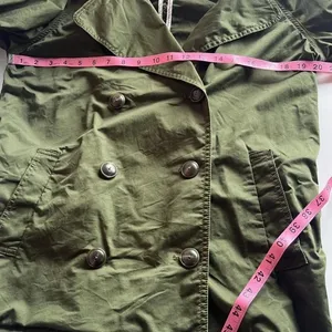 Cabi jacket Cabi‎ Expedition jacket double breasted pockets scrunched sleeve thumbnail 5