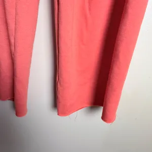 Junior's Sweatpants DIY Small Orange Wide Leg Distressed Raw Activewear Grunge thumbnail 5