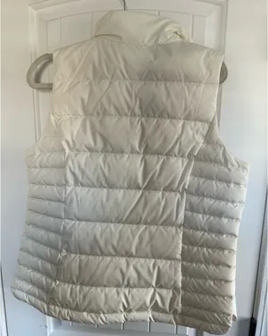 Lands' End White Vest thumbnail 2