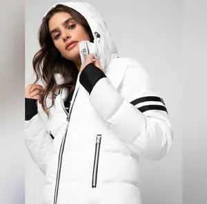 FERA Women’s Kate Insulated Ski Jacket White Black Size 6 thumbnail 2