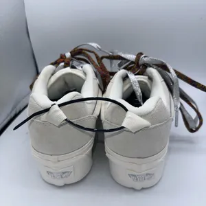Size 10w Men’s 8.5 - VANS Knu Stack White Multi-Color Laces thumbnail 4
