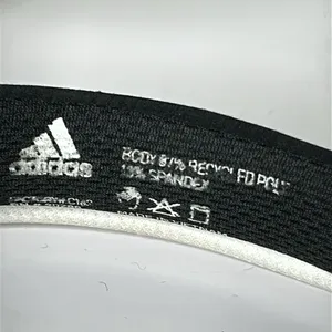 adidas Women's Match Visor One Size Black/ White areoready embriomed thumbnail 8
