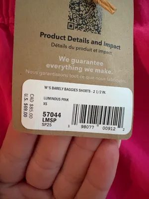 Barely Baggies Patagonia Women’s Shorts thumbnail 3