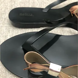 NWOT Melissa Black Jelly Sandals thumbnail 6