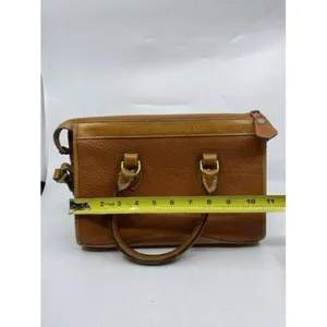 dooney and bourke vintage classic brown leather cr thumbnail 2