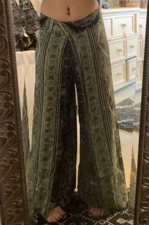 Tribal Print Wide Leg Palazzo Pant/skirt thumbnail 1