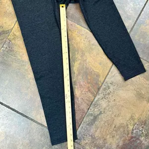 Nanette Lepore Women's Heather Charcoal Gray Pull On Skinny Leggings Medium thumbnail 2