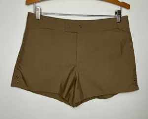 Gap khaki retro‎ style shorts size 10 thumbnail 1