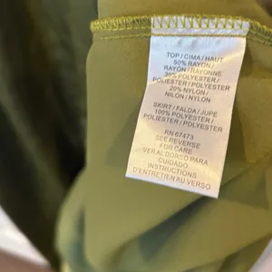 Taylor‎ Green Tank Maxi Dress Size large thumbnail 7