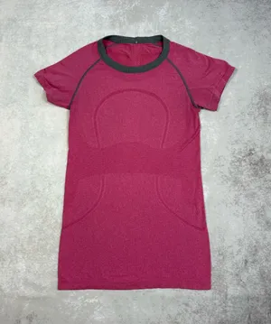 Lululemon Swiftly Tech Short Sleeve Shirt In Magenta thumbnail 1