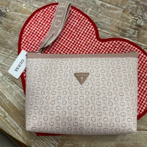 GUESS Cosmetic Makeup Pouch Travel Bag thumbnail 3