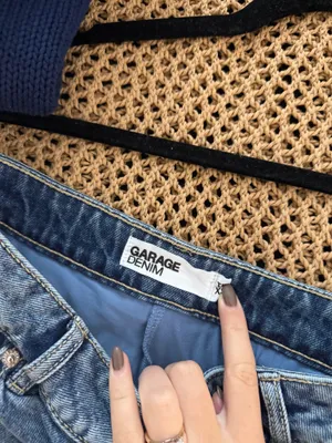 Garage mini skort denim thumbnail 3