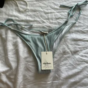 Rhythm NWT  Striped Noumea Ribbed Bikini Bottom thumbnail 2