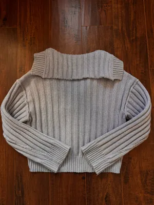 Free People Sweater V-Neck Oversized thumbnail 2