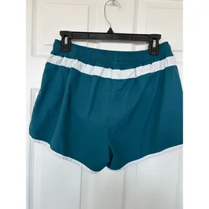 Athleta Teal Running Shorts Lined Drawstring Athletic Women’s S thumbnail 3