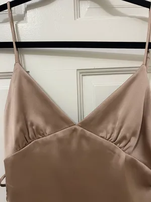 Zara Tie Silk Top thumbnail 3