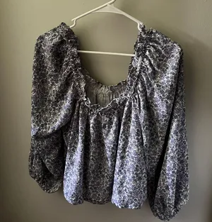Outfitters Floral Blouse thumbnail 4