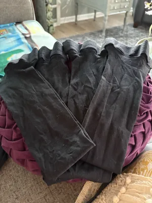 2 pair of black thigh highs NWOT size XL thumbnail 1