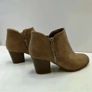 Style & Co Ankle Boots Booties Heels Women’s Size 6 Brown Fall Autumn Booties‎ thumbnail 5
