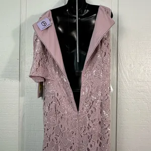 JS Collections Arabella Pink Purple Gown Size 12 NWT thumbnail 6