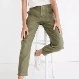 Madewell Olive Green Cargo Pants thumbnail 5