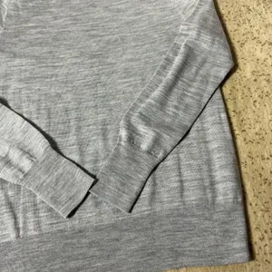 Gap Merino Wool Turtleneck Sweater Womens XS Gray Knit Long Sleeve Layering Top thumbnail 7